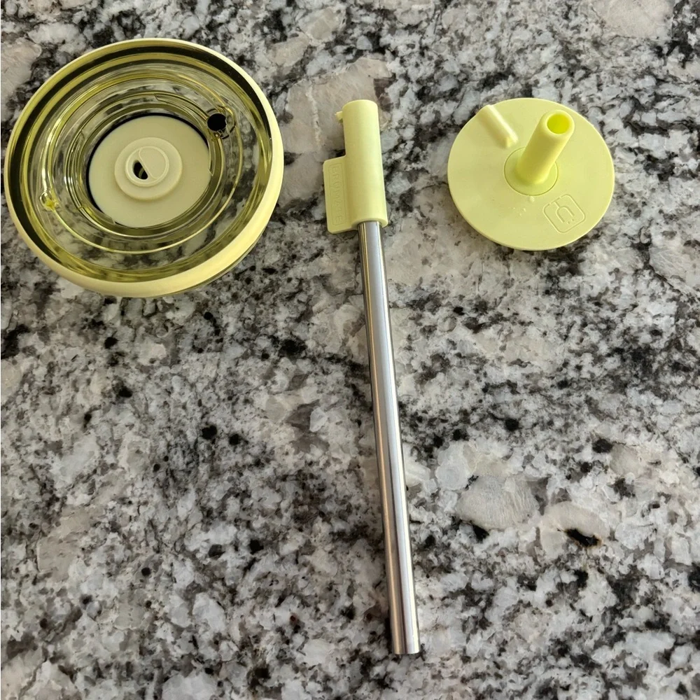 BrüMate Yellow Insulated Travel Mug with Handle